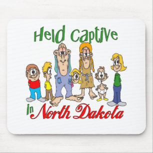 Held Captive in North Dakota Mouse Pad
