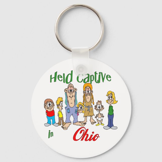Held Captive in Ohio Key Ring (Front)
