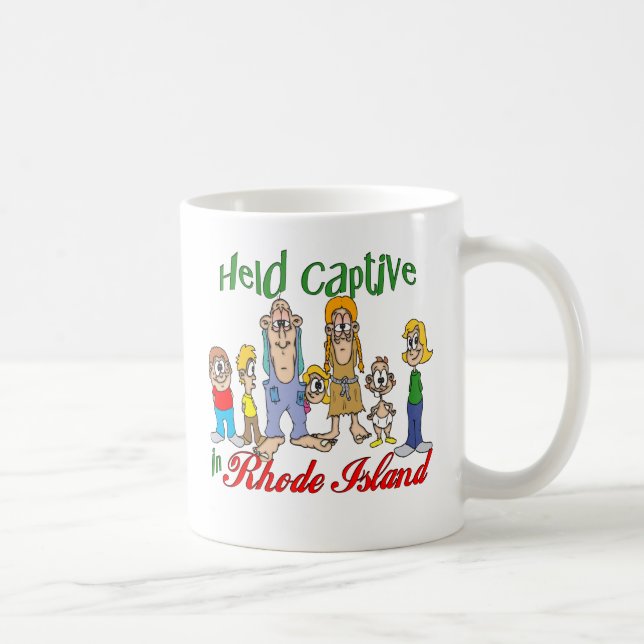 Held Captive in Rhode Island Coffee Mug (Right)