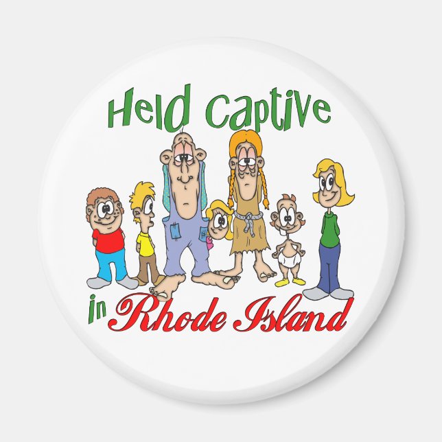 Held Captive in Rhode Island Magnet (Front)