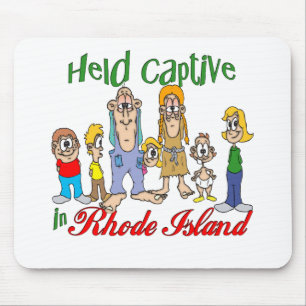 Held Captive in Rhode Island Mouse Pad