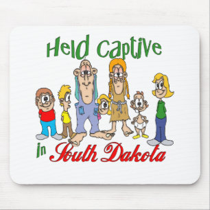 Held Captive in South Dakota Mouse Pad