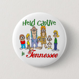 Held Captive in Tennessee 6 Cm Round Badge