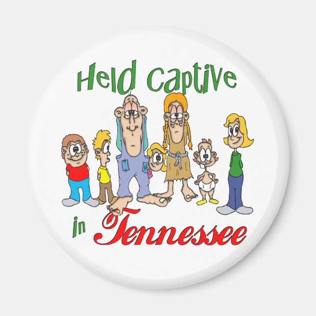 Held Captive in Tennessee Magnet (Front)