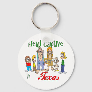 Held Captive in Texas Key Ring