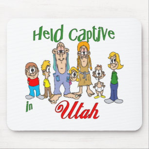 Held Captive in Utah Mouse Pad