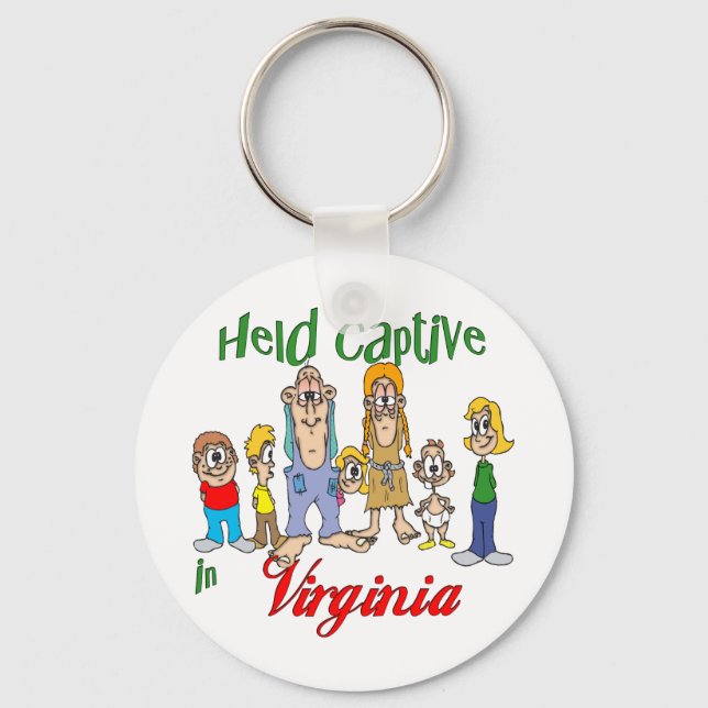 Held Captive in Virginia Key Ring (Front)