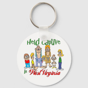 Held Captive in West Virginia Key Ring
