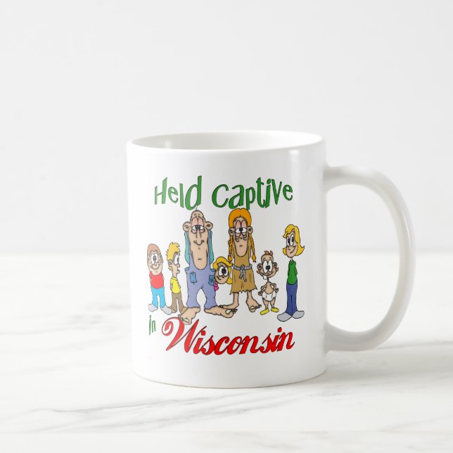 Held Captive in Wisconsin Coffee Mug (Right)