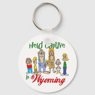 Held Captive in Wyoming Key Ring