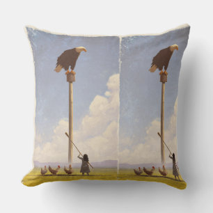 Held in Open Sky Cushion