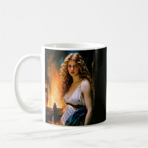 "Helen, A Spartan’s Beauty, Troy’s Fire" Coffee Mug