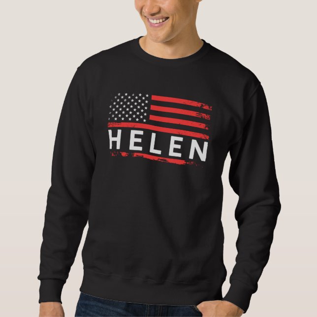 HELEN AMERICAN FLAG FOR HELEN SWEATSHIRT (Front)