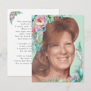 Helen Face Card with Verse