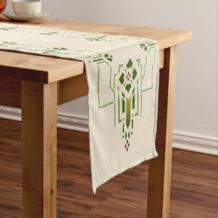 Helen Foster Prairie Stencil Short Table Runner