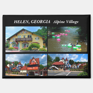 Helen Georgia Alpine Village Magnet