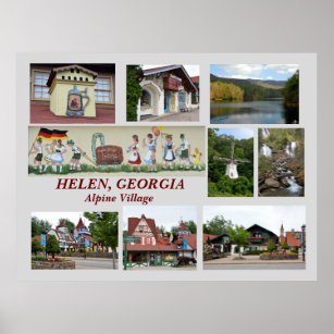 Helen, Georgia landscape Poster