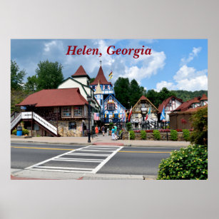 Helen, Georgia landscape Poster