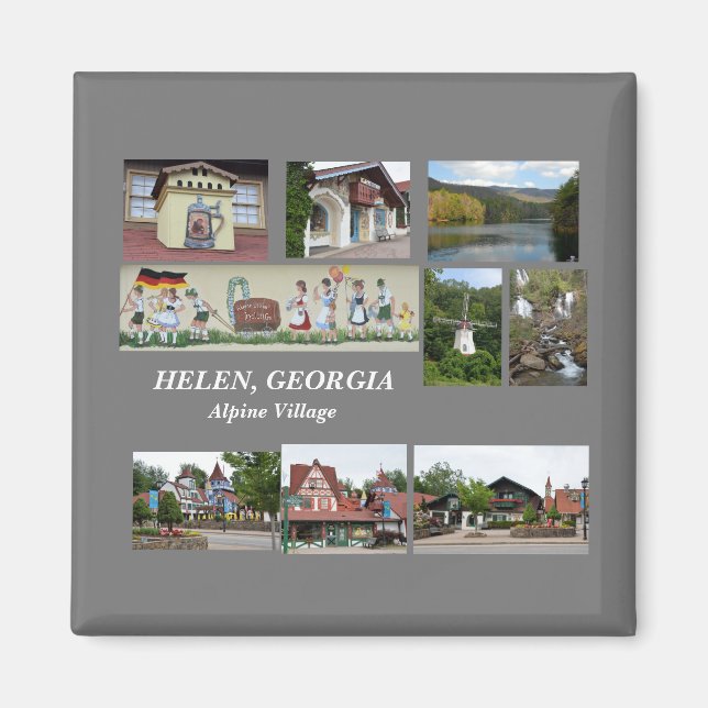 Helen. Georgia  Magnet (Front)