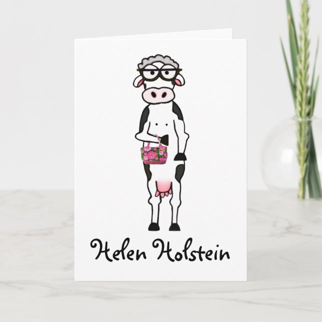 Helen Holstein Greeting Card (Front)
