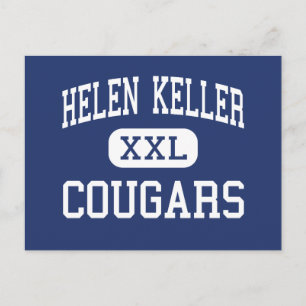 Helen Keller Cougars Middle Easton Postcard