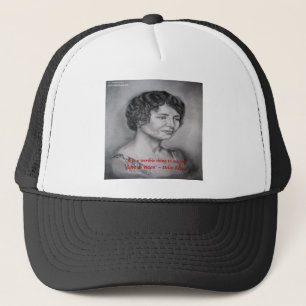 Helen Keller Having Vision Wisdom Quote Trucker Hat