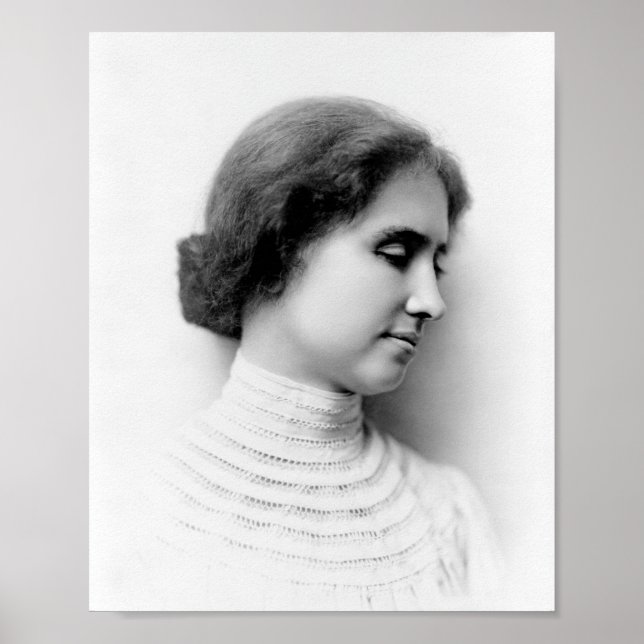 Helen Keller Portrait Poster (Front)