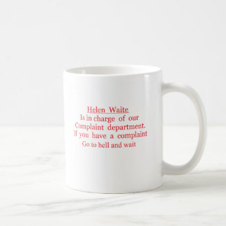 helen waite coffee mug