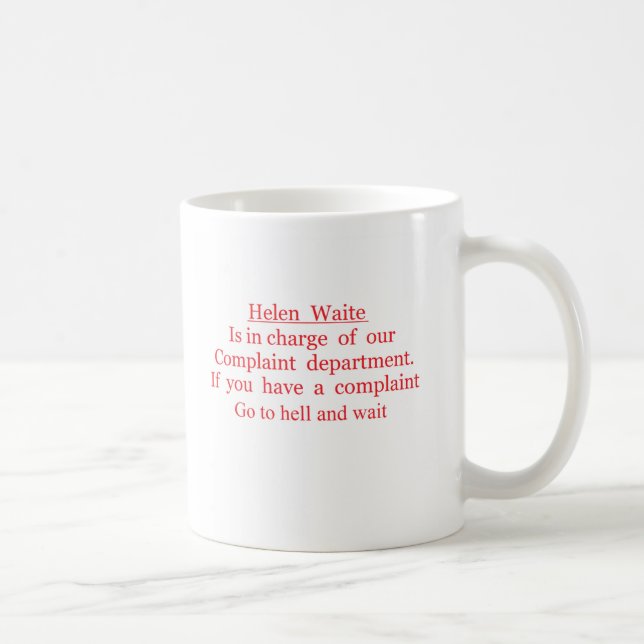 helen  waite coffee mug (Right)