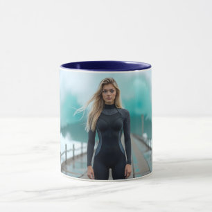 Helena Chevalier and the Rising Wave Mug