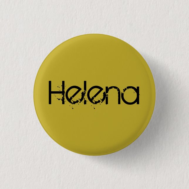 Helena from Orphan black name in block letter 3 Cm Round Badge (Front)