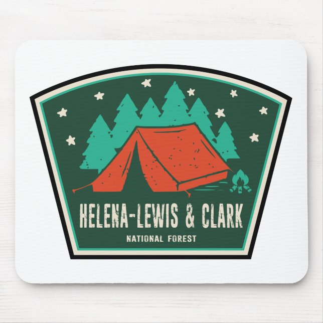 Helena-Lewis and Clark National Forest Camping Mouse Pad (Front)