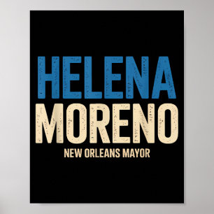 Helena Moreno New Orleans Mayor Poster