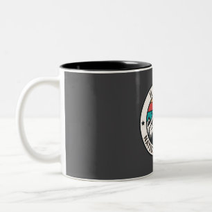 Helena national forest Two-Tone coffee mug