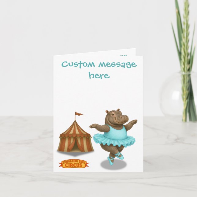 Helene circus performer card (Front)