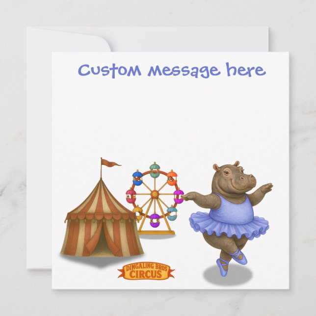 Helene circus performer card (Front)