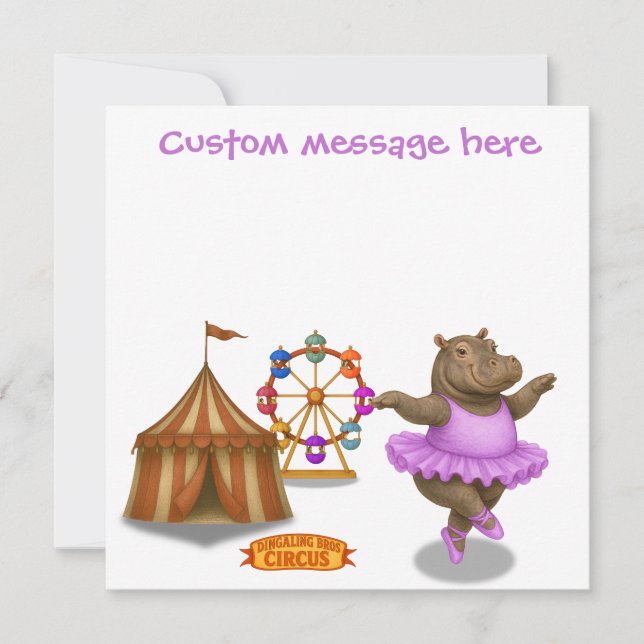 Helene circus performer card (Front)