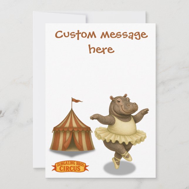 Helene circus performer card (Front)