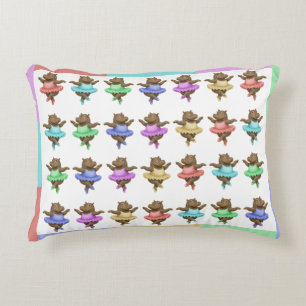 Helene circus performer decorative cushion