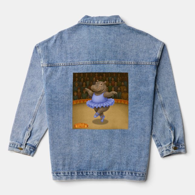 Helene circus performer denim jacket (Back)