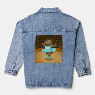 Helene circus performer denim jacket