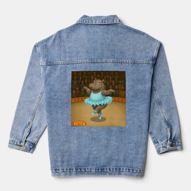 Helene circus performer denim jacket (Back)