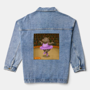 Helene circus performer denim jacket