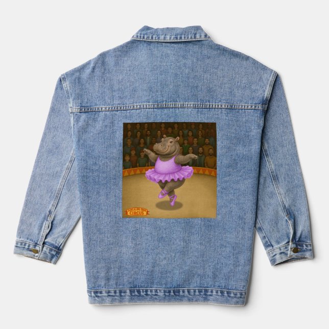 Helene circus performer denim jacket (Back)