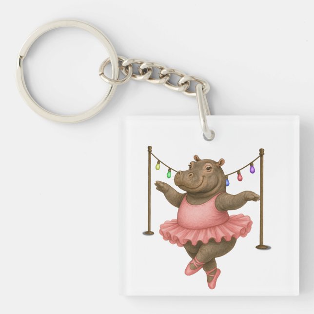 Helene circus performer key ring (Front)