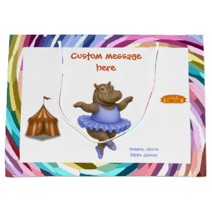 Helene circus performer large gift bag