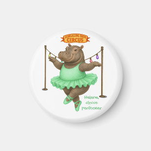 Helene circus performer magnet