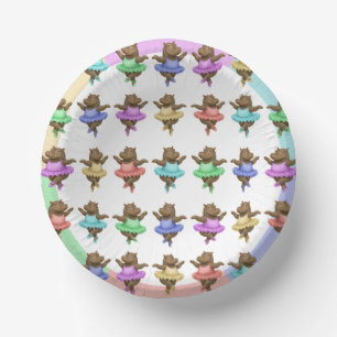 Helene circus performer paper plate