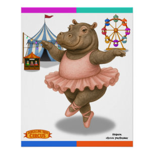 Helene, circus performer poster