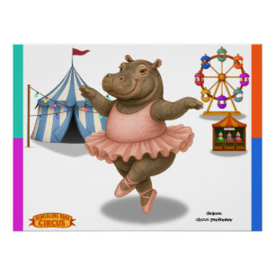 Helene, circus performer poster
